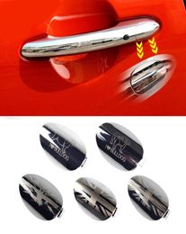 Union Jack Car Exterior Driver Side Door Handle Key Hole Cover Moulding Trim for Mini Cooper F54 F55 F56 F57 F60 Styling3536338