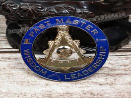 Masonic Auto Car Badge Emblems mason mason BCM34 PAST MASTER WISDOM LEADERSHIP 3039039 technique personality decoraction2916793