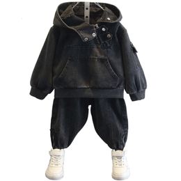 Boys Autumn Clothing Set Childrens Clothing Handsome and Fashionable Autumn Boys and Babies Spring and Autumn Style Western Style Explosive Street