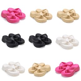 summer new product free shipping slippers designer for women shoes White Black Pink Flip flop soft slipper sandals fashion-041 womens flat slides GAI outdoor shoes