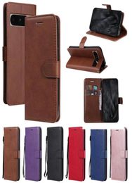 Plain PU Leather Wallet Cases For Xiaomi 13 Pro Lite Huawei Nova Y61 10 SE Honour 80 5G Google Pixel 8 7A One Plus 11 CE3 Flip Cove1001029