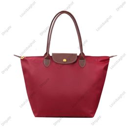 2024 Summer Beach Bag Waterproof Nylon Dumpling Bag Women Tote Bags Large Capacity Handbag for Travel Bags Casual Shoulder Bag