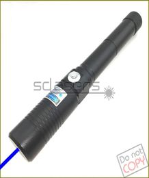 SDLasers SD960A High Power Adjustable Focus 450nm Single Blue Laser Pointer Visible Beam Laser Flashlight253T1174958