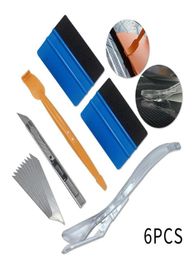 Top Quality Vinyl Wrap Car Magnet Squeegee Tools Set Carbon Fibre Film Cutter Car Sticker Wrapping Window Tint Auto Accessories3715482