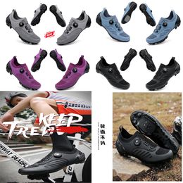 المصمم أحذية ركوب الدراجات الرجال الرياضيين Dirtda Road Bike Shoes SPEET SPEAL CDYCLING SHEEKERS FLATS Mountain Bicycle Footwear SPD CLEATS 36-47 GAI