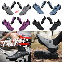 Men Designer Sports Dirt Cycling Road Bike Flat Speed Cdaycling Sneakers Flats Mountain Bicycle Foosactwear SPD Cleats Shoes 36-47 GAI 41504 s