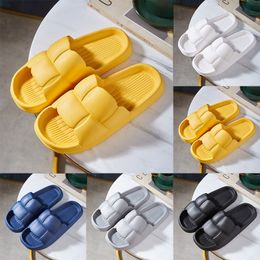 Slippers for men women Solid Colour hots low blacks white Peach Multi walking mens womens shoes trainers GAI