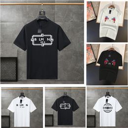Mens Clothes Designer shirt Short Sleeve High Version Brand T Shirts Fashion Tops Shirt with Animal Printed loose breathable High Quality Tees Comfort Clothing