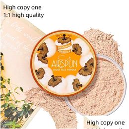 Face Powder Airspun Loose Face Powder 65G Translucent Extra Erage And 2 Colors Drop Delivery Health Beauty Makeup Face Dhqms