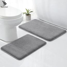 Bath Mats Memory Foam Set Bathroom Rug Mat Luxury Extra Soft And Absorbent Washable Non Slip Rugs For Bedroom