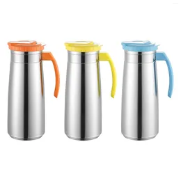 Water Bottles Stainless Steel Jug Tea Kettle High Temperature Resistant Pitcher For Party Kitchen Refrigerator Household Picnic