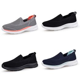 Spring New Comfortable Soft Sole One Step Step Step Fit for Women Shoes in Large Size Middle Age Strong running Shoes for Men Shoes GAI 009