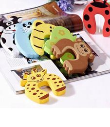 Child Kids Baby Cartoon Animal Jammers Stop Door Stopper Holder Lock Safety Guard Finger Protect Door Stops RRA19901896185