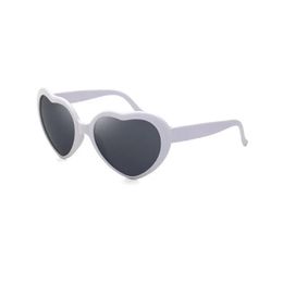 Sunglasses Love Special Effect Heart-Shaped Glasses Fashion Heart Diffraction Watch The Night Lights Become Drop Delivery Accessories Dhtwq