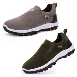 running shoes spring summer red black pink green brown mens low top Beach breathable soft sole shoes flat men blac1 GAI-33
