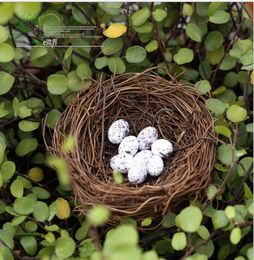 6cm Mini Bird Nest And 10 Eggs Bonsai Resin Craft Fairy Garden Decoration Tool Miniature Home Decor B93604303382214