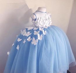 2020 White Lace Flower Girls Dresses For Weddings Beauty Short Sleeves Mermaid Girl Birthday Party Dress Trumpet Little Girls Page5169846