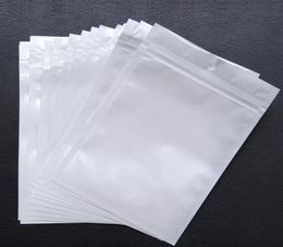 Quality Clear white pearl Plastic Poly OPP packing zipper Zip lock Retail Packages Jewelry food PVC plastic bag many size a6275825