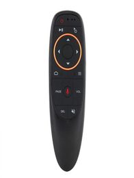 G10G10S Voice Remote Control Air Mouse with USB 24GHz Wireless 6 Axis Gyroscope Microphone IR Remote Controls For Android tv Box4919073