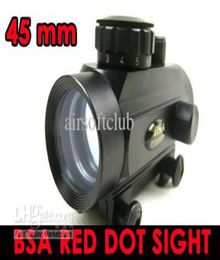 BSA 45mm tactical RedGreen Dot rifle pistol Scope sight 20mm Weaver mount7200259