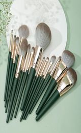 14Pcs Makeup Brushes Set Cosmetic Powder Foundation Blush Highlight Eye Shadow Eyebrow Eyes Lips Blending Make Up Brush Tool Kit1985102