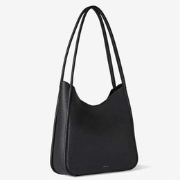 The Row ROSE Park Choi ying Same Style Underarm Bags Symmetric Tote Genuine Leather One Shoulder Commuter Womens