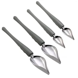Spoons Precision Tools Plating Culinary Piping Drawing For Decorating Stainless Steel