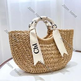 Women Tote Designer Cross Body Straw Bag Men Clutch Weave Vacation Hand Bags Top Handle Capacity Bag Large Shoulder Weekend Beach Bags 969