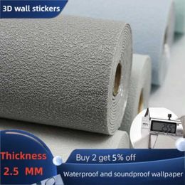 Wallpapers Thickened 3D living room bedroom decorative wallpaper anti-collision soft bag self-adhesive wallpaper waterproof wallpaperL2403