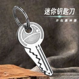 Mini Keychain Outdoor Multi Functional Folding Stainless Steel Fruit Knife EDC Tool 472815