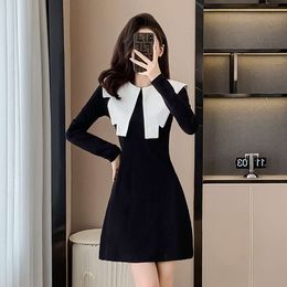 Spot Photos of 2024 Spring and Summer New Light Luxury Women's Clothing, French Hepburn Style Small Black Dress, Niche Dress for Women