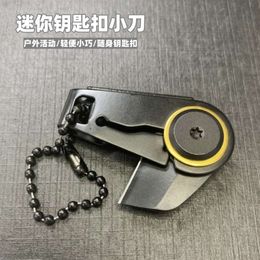 Stainless Steel Pocket Multifunctional Portable Keychain Unboxing Outdoor Mini Folding Knife 186656