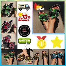 Designer Casual Platform Half pack slippers summer sliders men women rainbow slides sandals Anti slip wear resistant memory thick cushion s1lipper GAI