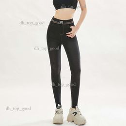 Velvet Jeans Winter New Slim Thin High-Waisted Tight Black U-Shaped Pants 465 353