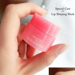 Lip Balm Korea Lane Ige Special Care Lip Slee Mask Balm Lipstick Moisturising Anti-Aging Lz Drop Delivery Health Beauty Makeup Lips Dhj5S