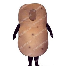 Hot Sales potato Mascot Costume Halloween Christmas Fancy Party Dress CartoonFancy Dress Carnival Unisex Adults Outfit