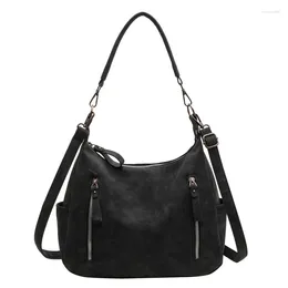Evening Bags Designer Dull Polish Leather Shoulder Crossbody For Women 2024 Luxury Bag Handbags Fashion Female Tote Messenger Sac