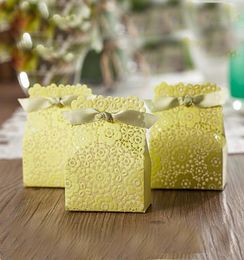 Wedding Favour Gift Boxes Green Wedding Candy Box Elegant Lemon Romantice Decoration Laser Lawm and Outdoor Wedding Laser Cut4558239