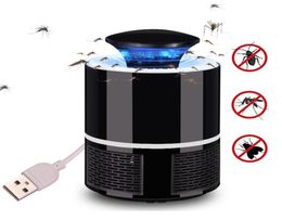 USB Electric Mosquito Killer Lamp Trap Bug Flying Insect Pest Control Zapper Repeller LED Night Light Home Living Room Mosquito Re4405516