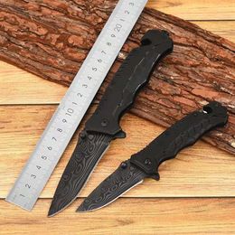 Stainless Steel Blog Multifunctional Self-Defense Knife For Survival, Portable Folding Knife, Zinc Alloy Outdoor 418988