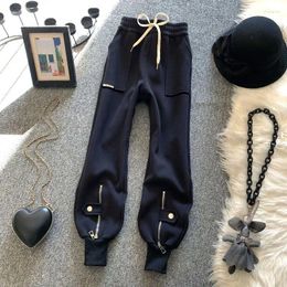 Women's Pants Korean Sweatpants Women Fashion Harajuku Black Joggers Casual Streetwear Trousers Y2k Clothes Hip Hop Street Dance