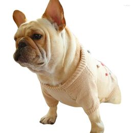 Dog Apparel Warm Clothes For Small Medium Windproof Cat Sweater Pet Clothing Christmas Outdoor Walking Winter
