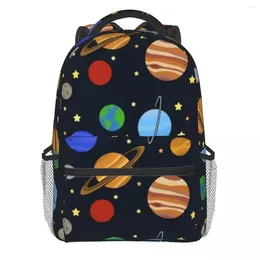 Backpack Galaxy Sky Print Solar System College Backpacks Women Custom Durable School Bags Pretty Rucksack