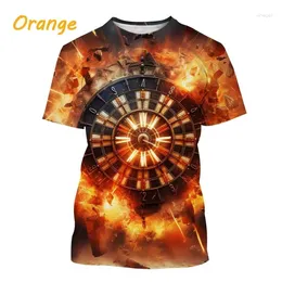 Men's T Shirts 2024 Fashion 3D Printed T-Shirt Street Funny Personalized Sports Top