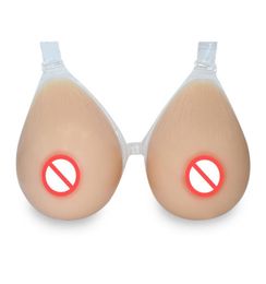 Huge Fake Silicon Breast Forms Performer For Crossdressing Shemale Artiricial False Boobs Prosthesism Chest Push up Thicken Inser6234366