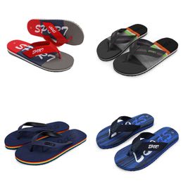 slippers spring summer red black pink green yellow blue brown mens low top breathable soft sole shoes flat men GAI-11