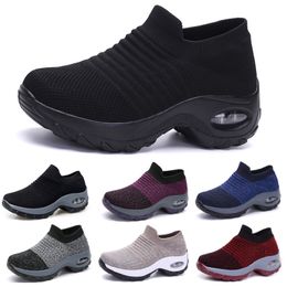 GAI men women casual shoes trainer orange triple black red yellow purple green peach Pale fuchsia purple sneakers fifty