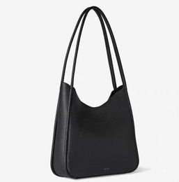 The Row ROSE Park Choi ying Same Style Underarm Bags Symmetric Tote Genuine Leather One Shoulder Commuter Womens High quality