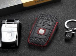 car styling For RollsRoyce Phantom 2018 Black Badge Edition 2017 6 6t Brand New High Quality leather remote key Case Cover Holder6073574