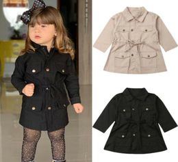 Autumn Baby Girl Clothes Kids Jacket Coat Fall Windbreakers Warm Children Tops Suits Toddler Girls Winter Outwwear Y20083139367594864596